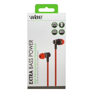 VIBE Extra Bass Handsfree Earphones