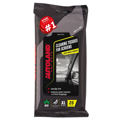Autoland Glass Wipes 25Ct.