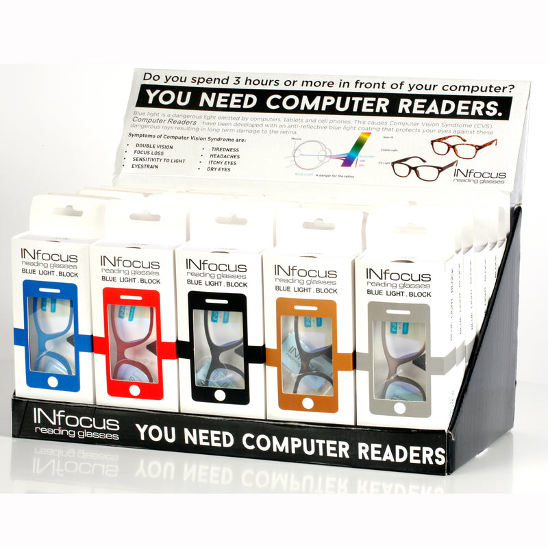 Load image into Gallery viewer, Blue Blocker Reading Glasses
