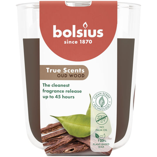 True Scents Fragranced Candle  -  45hr burn time