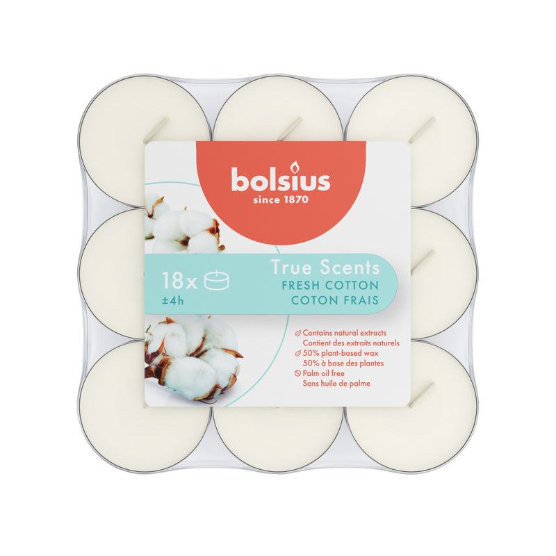 Load image into Gallery viewer, True Scents Fragranced Tea Lights 4hr - 18pk
