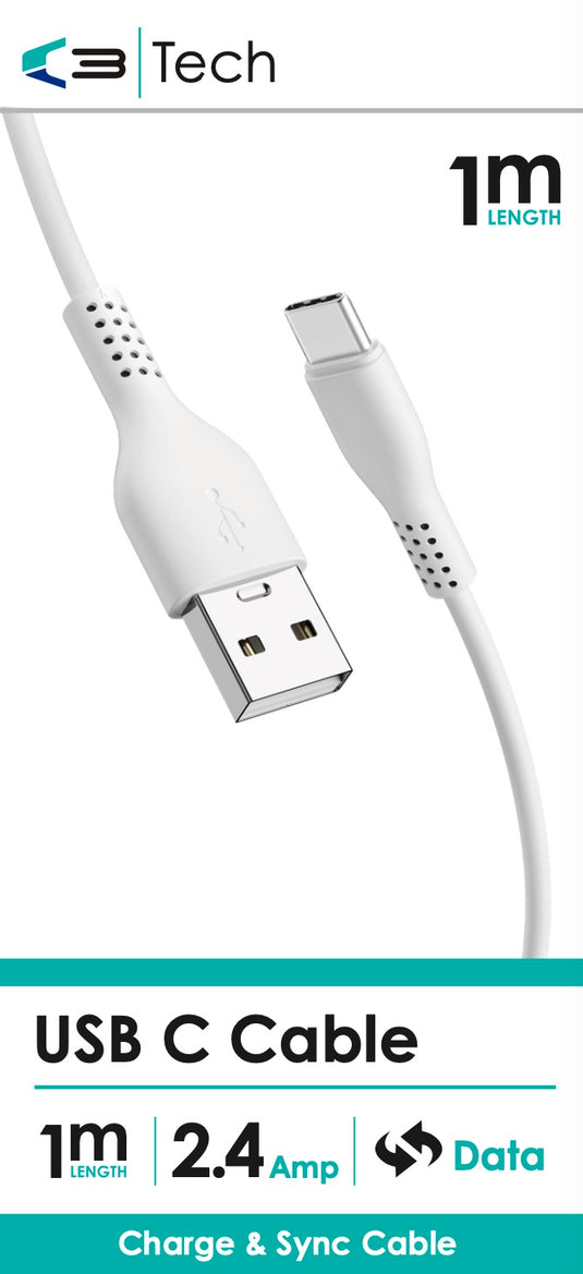 C3 Type-C Cable USB 1M