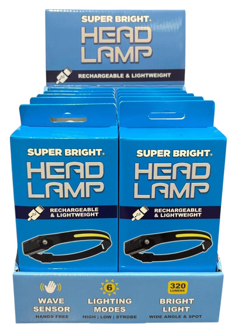 Load image into Gallery viewer, Super Bright®  Rechargeable Headlamp
