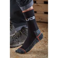 JCB 3-Pk Work Socks
