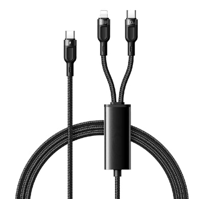 Mila 2-in 1  PD to Type-C + i-Phone 10 Foot