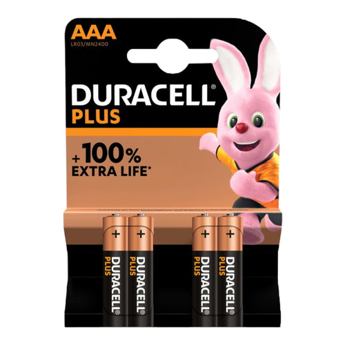 Duracell Plus AAA 4-Pack