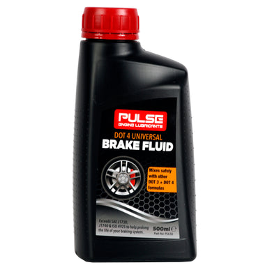 Pulse Brake Fluid Dot 4 500ml