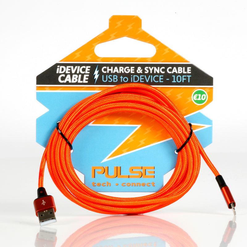 Load image into Gallery viewer, PULSE Tech-Connect i-device Cables 10 Ft.

