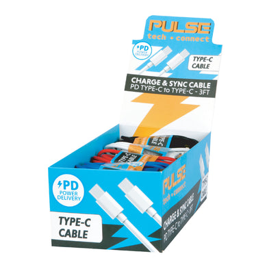 PULSE Tech-Connect PD type-C to type-C cable