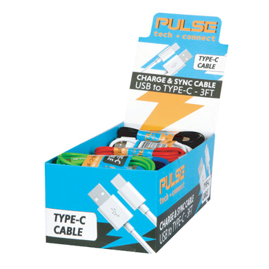 PULSE Tech-Connect Type-C Cable USB