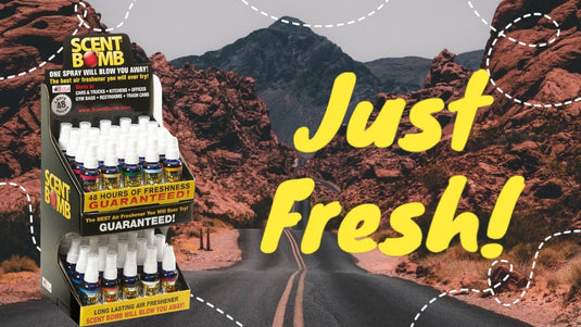 ScentBomb® 1oz Spray Freshener - Double Decker 40 unit Display