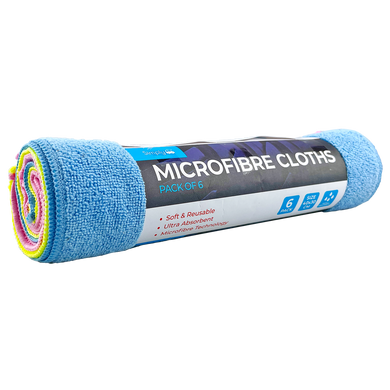 Microfibre Cloths 6Pk