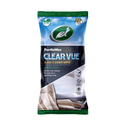 Turtle Wax Glass Wipes 24Ct
