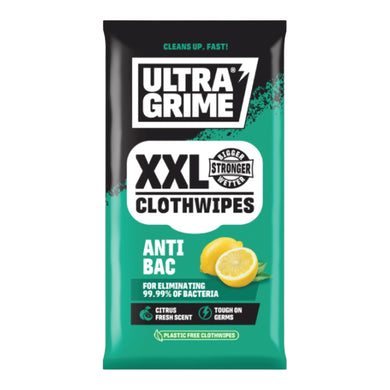 Ultra Grime Anti Bac Wipes XXL 20pk