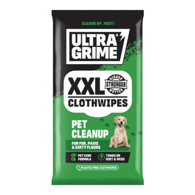 Ultra Grime Pet CleanUp Wipes XXL 20pk
