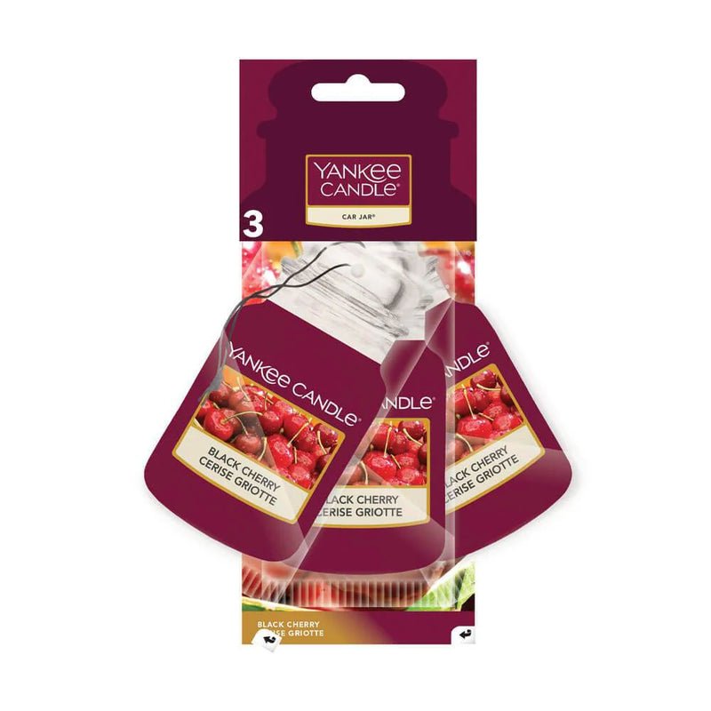 Load image into Gallery viewer, Yankee Candle® Car Jar - Black Cherry 3 Pack
