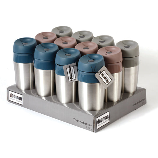 Dobman Travel Mug Push Top 450ml