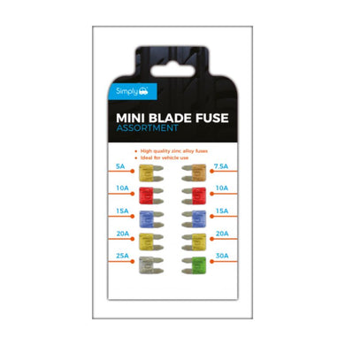 Mini-Blade Car Fuse Assortment