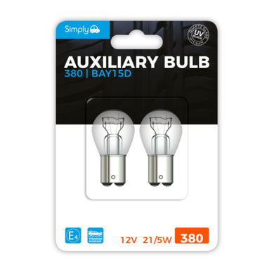 380 Bulb 12V 21/5W - Simply Car Bulbs