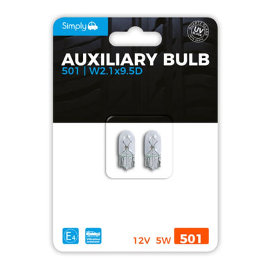 501 Bulb 12V 5W - Simply Car Bulbs